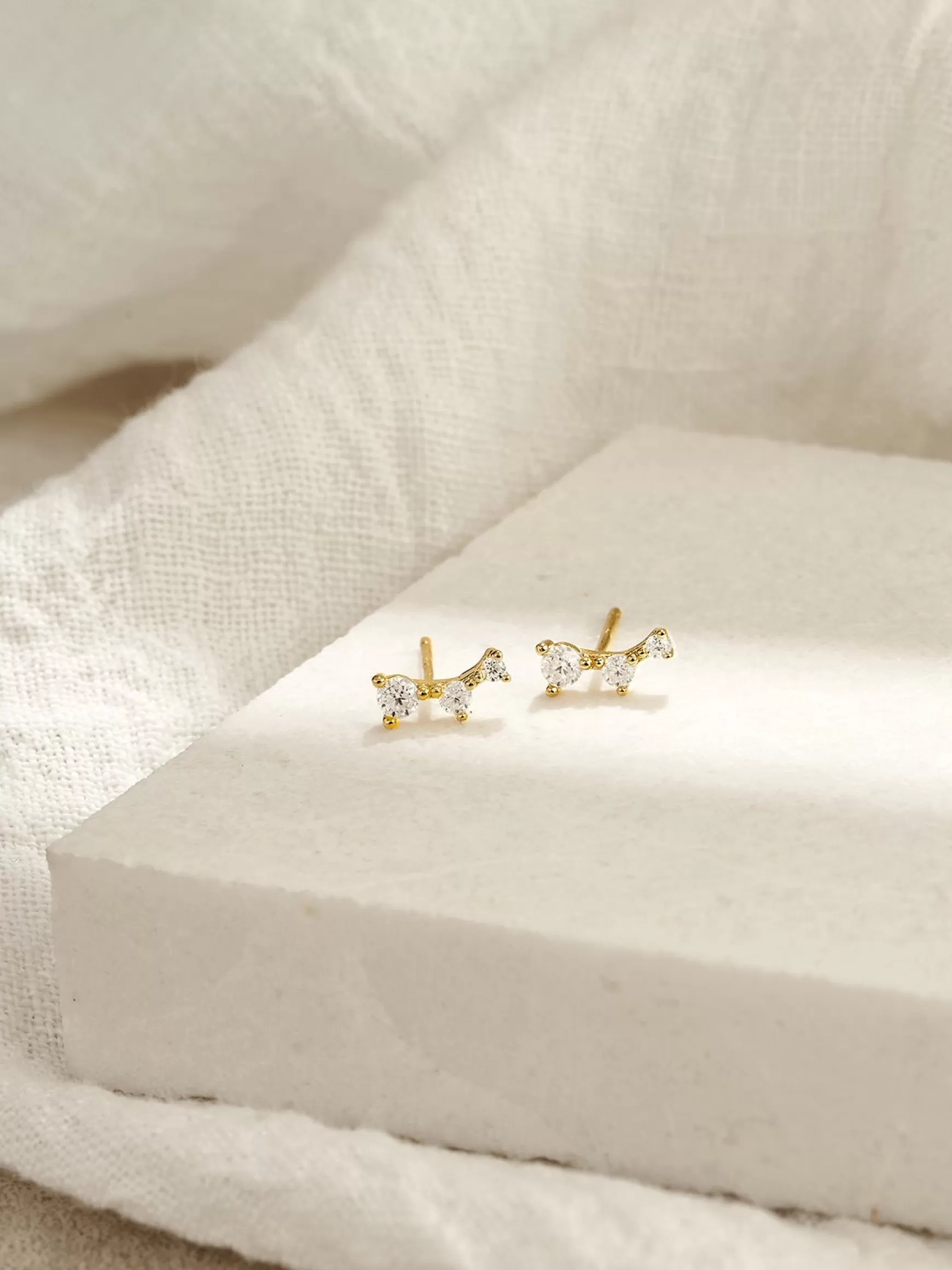 Shop Ace Studs (Demi-Fine) Small Earrings