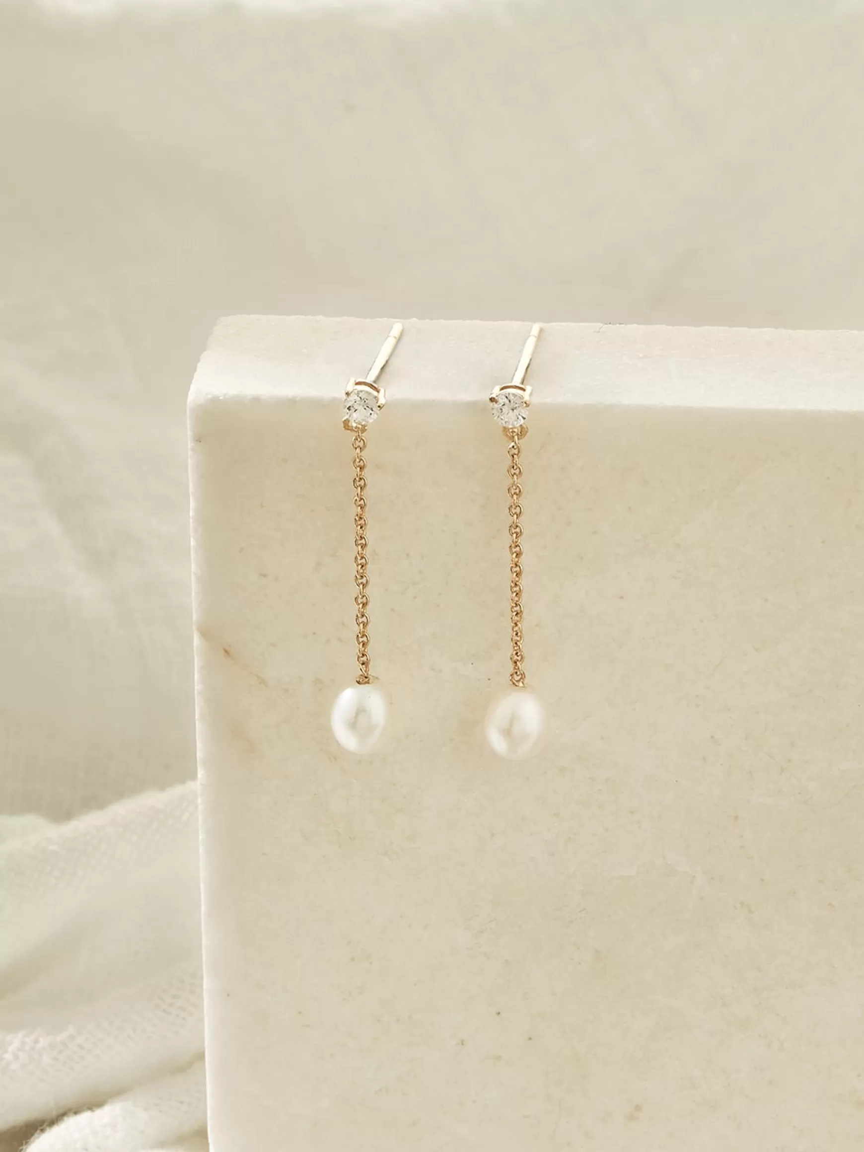 Best Ellis Pearl Drops (Demi-Fine) Silver Jewelry