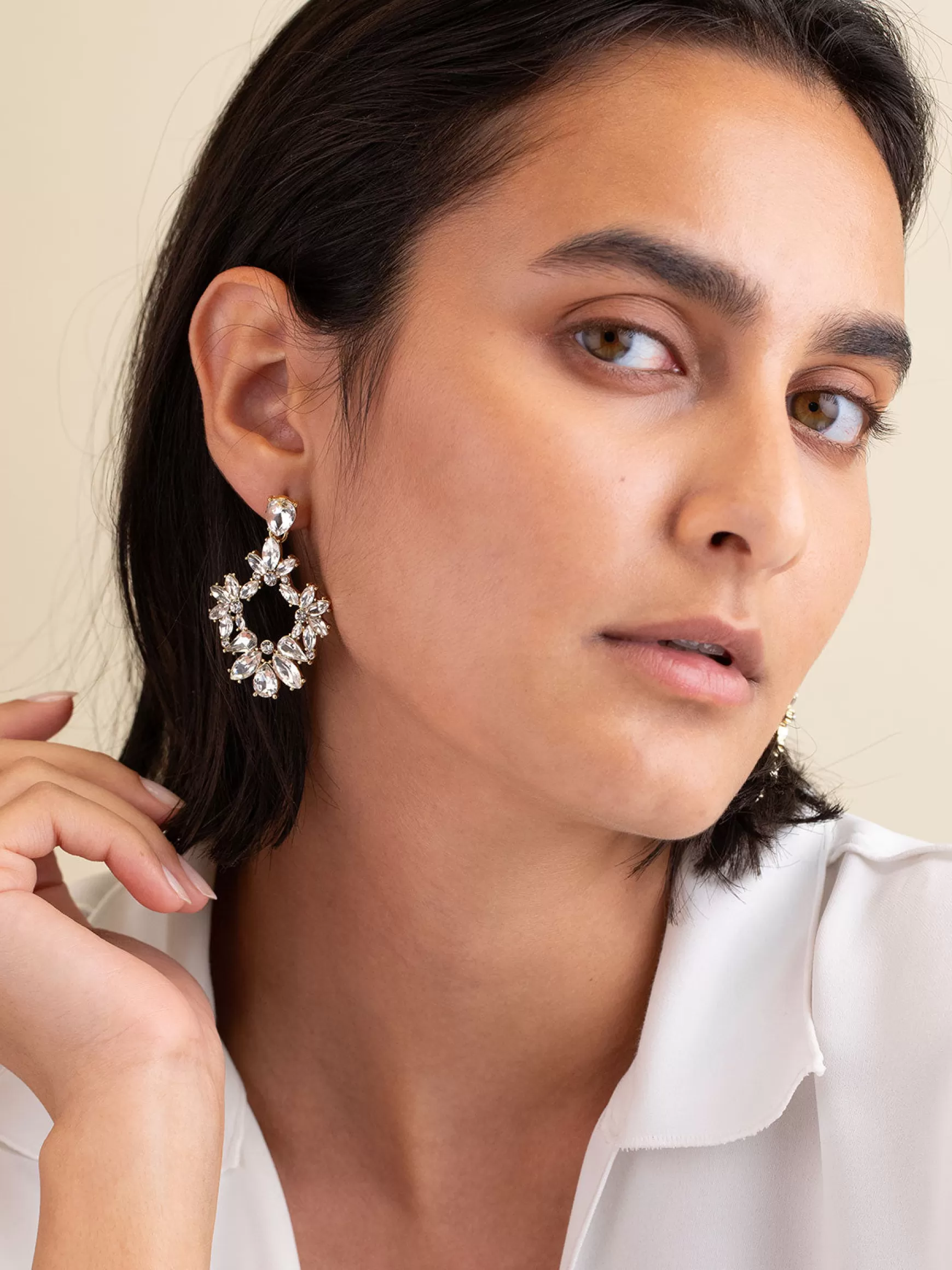 Cheap Olivia Drops Statement Earrings