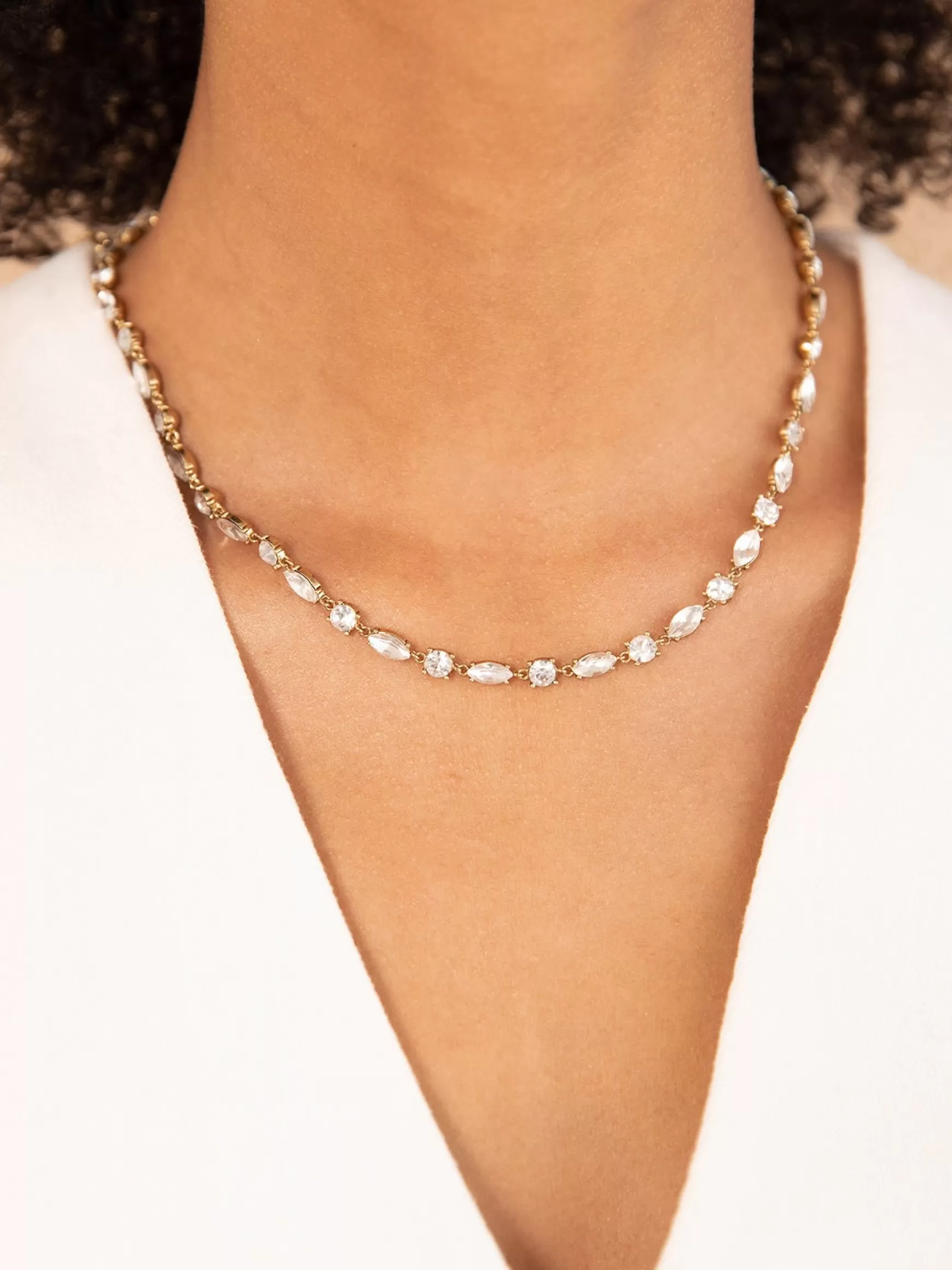 Online Ona Crystal Necklace Statement Necklaces