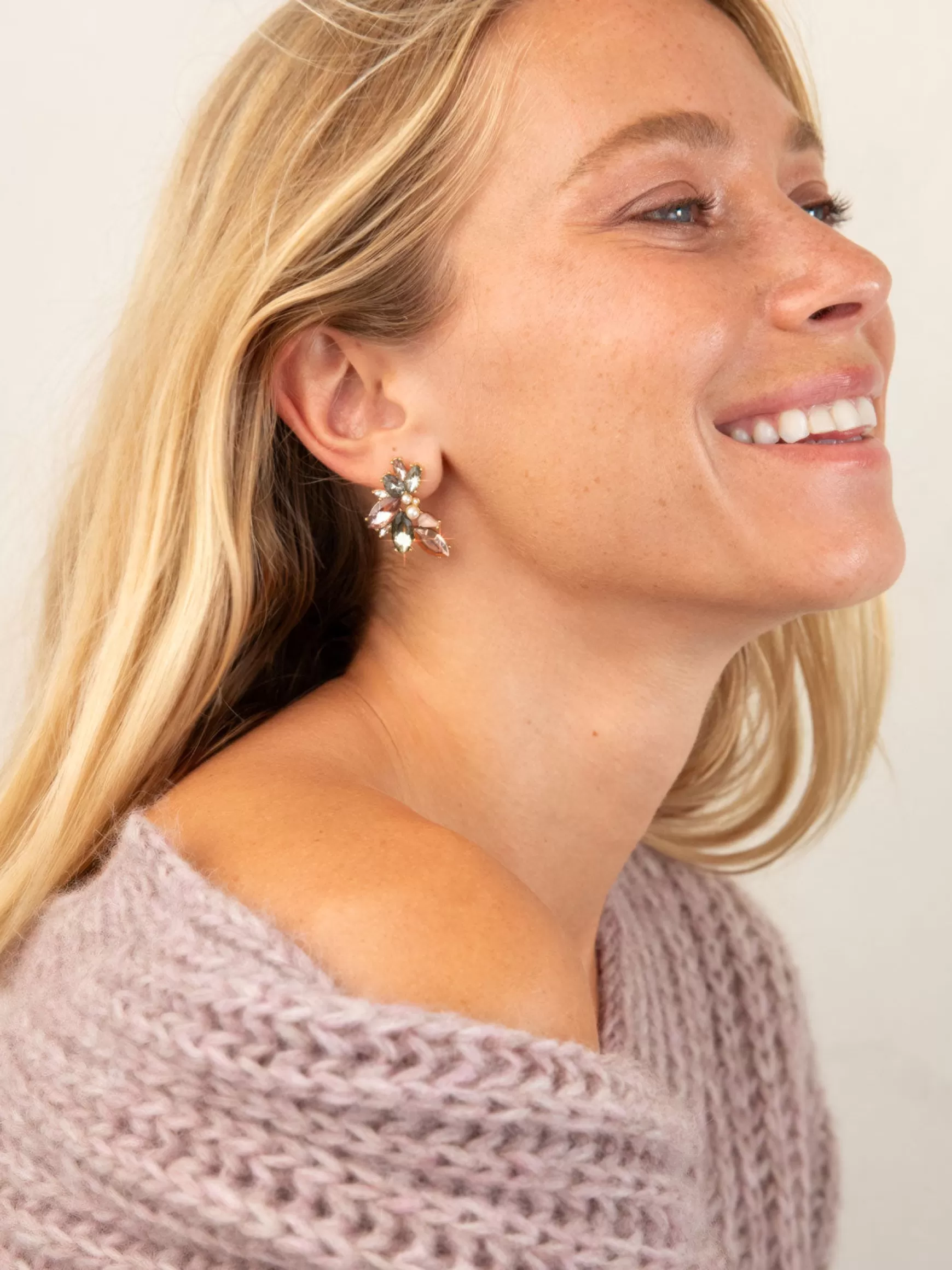 Best Porter Studs - Rosewood Statement Earrings