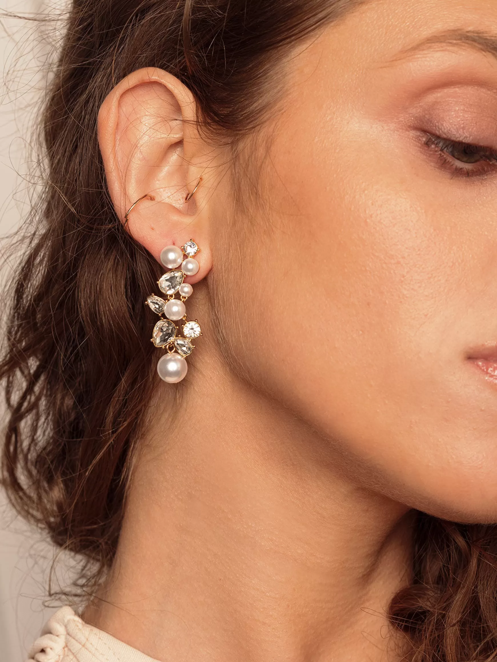 Cheap Serena Drops Statement Earrings